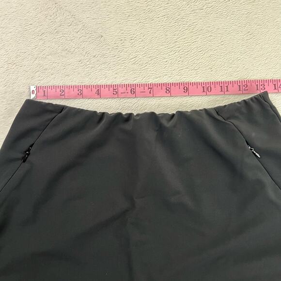 Tail Allure 18" Tennis athletic Skort skirt Onyx Black & white women’s size 2 - Picture 5 of 11